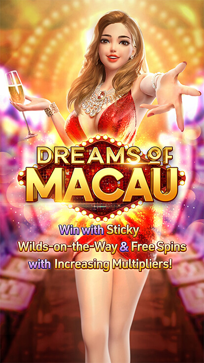 Jogue Dreams of Macau Online, 96,73% RTP